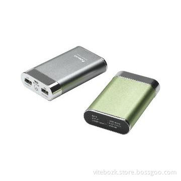 Factory coporation gift 8000mAh Portable Charger  with 2 USB Output